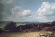 A ploughing scene in Suffolk John Constable